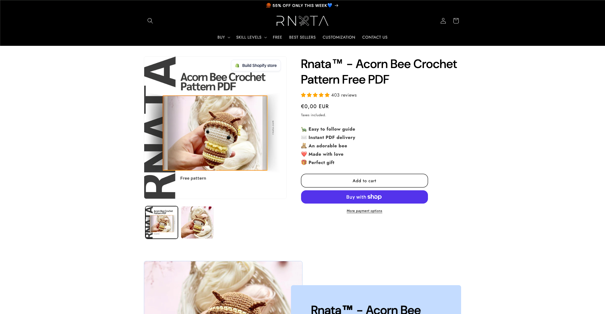 UX en productnavigatie op rnata.com