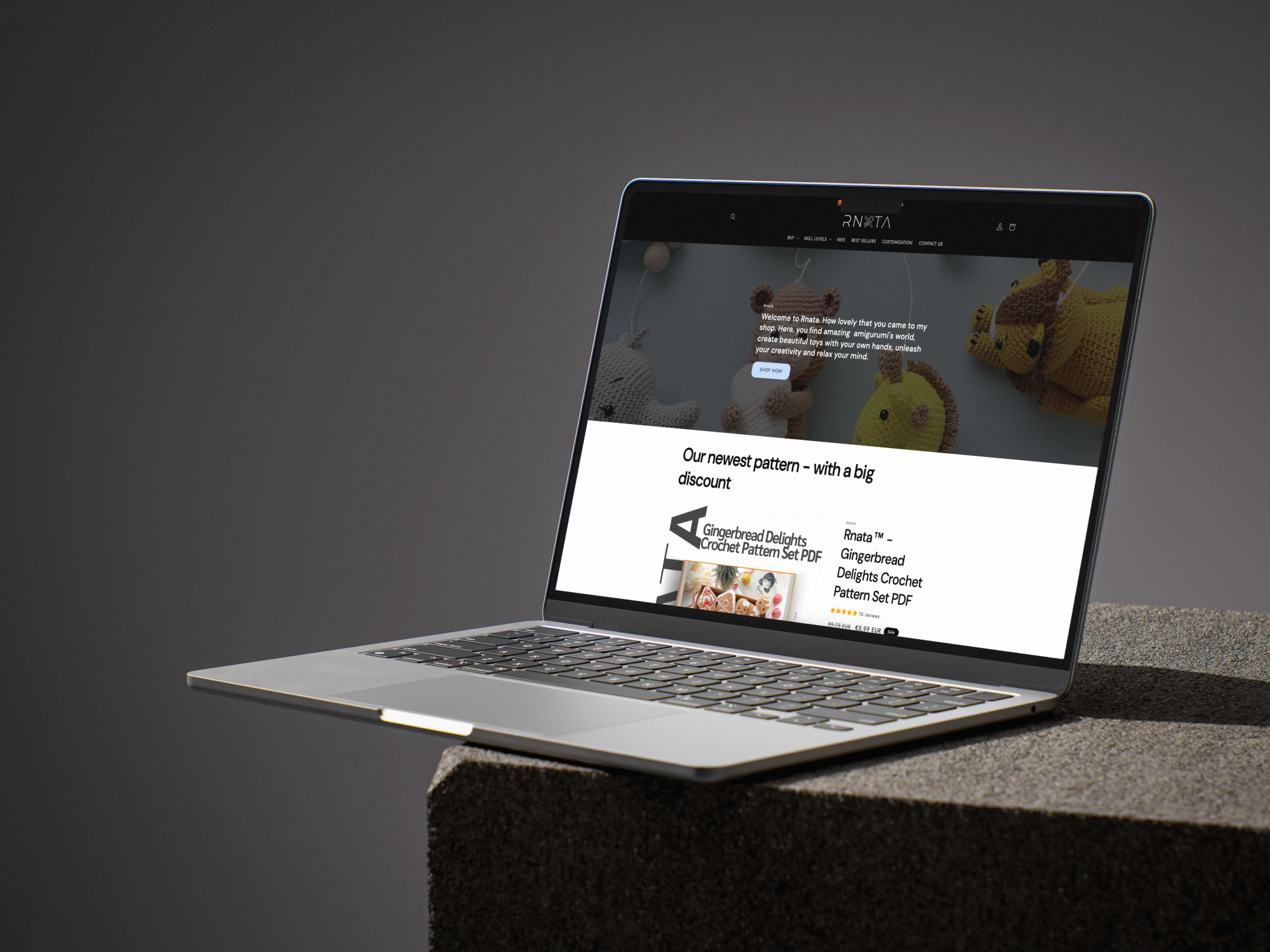 Case rnata.com — Shopify-webshop en branding